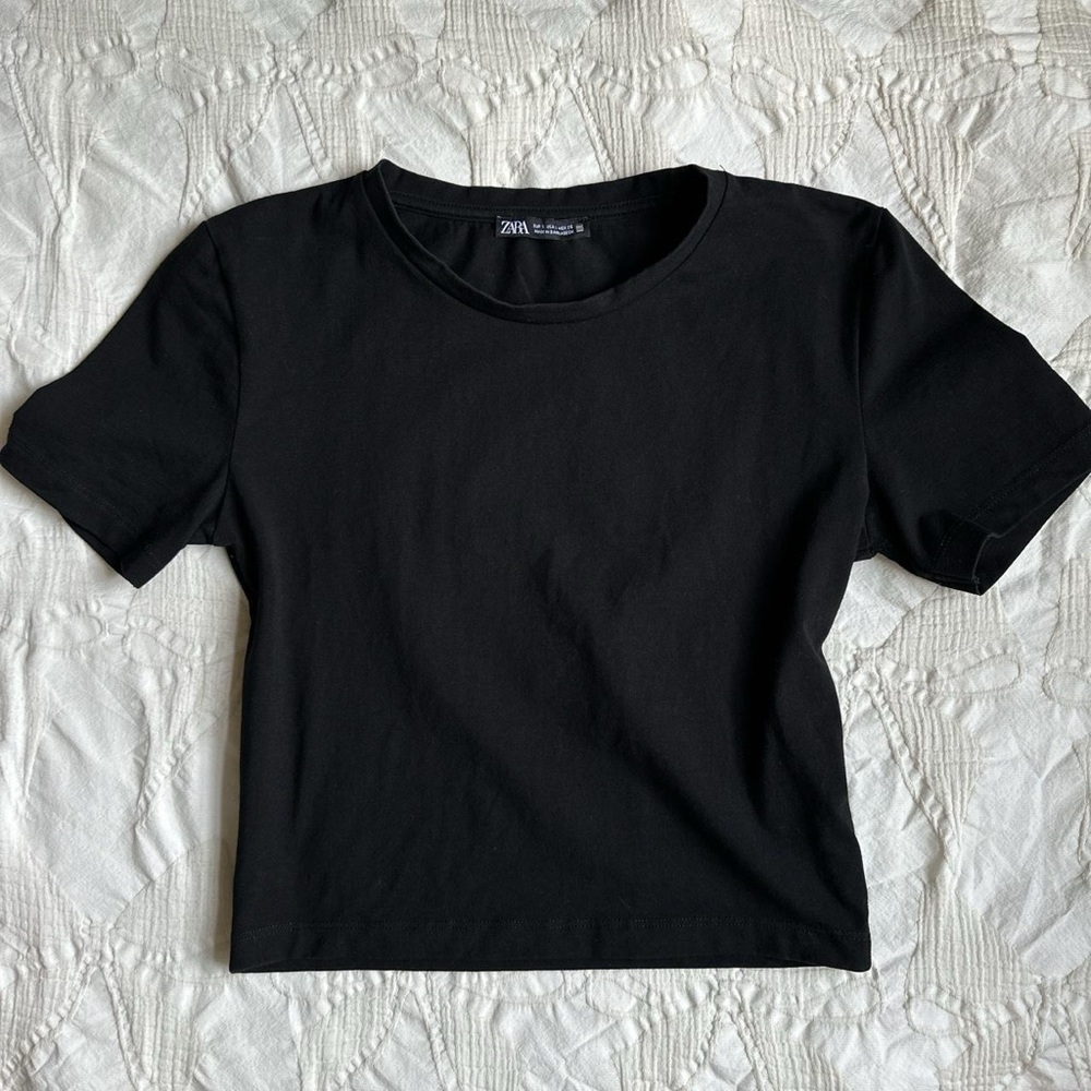 zara fitted tee
